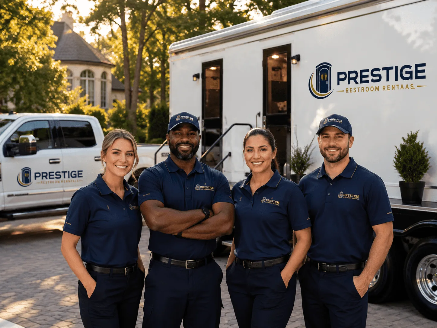 Trusted Luxury Portable Restrooms company in Center, TX